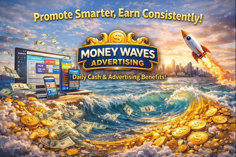 Money Waves Advertising image